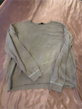 Forever 21 Beige Crewneck Sweater